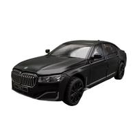 1/24 For 7 Series 760 LI Simulation Alloy Die-casting Process Car Model Adult Toy Collection Replica Miniature Car ornaments models(Black)