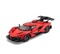 1:24 For Apollo IE Sports Car Simulation Diecast Metal Model Car Sound Light Pull Back Car Model Vehicles Kit(B)