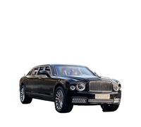 1 24 For Bentley Mulsanne Car Model Simulation With Sound And Light Opening Door Metal Car Model Motor Vehicles Toys(A)