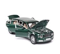 1 24 For Bentley Mulsanne Extended Alloy Sound And Light Pull Back Car Model Collection Gifts Toys Crafts Mini Replica Toys(1)