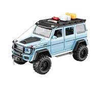 1:24 for Benz G550 4X4 Modified Version Off-road Car Diecast Sound Light Pull Back (Batteries Not Included)(Blue)