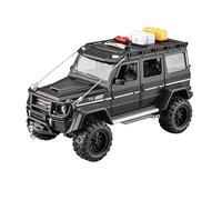 1:24 for Benz G550 4X4 Modified Version Off-road Car Diecast Sound Light Pull Back (Batteries Not Included)(Blackone)