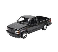 1:24 For Chevrolet 454 SS Pick-up Alloy Car Model Collection Display Decoration Souvenir Mini Replica Toys(Black)