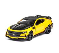 1 24 For Chevrolet Camaro Simulation Metal Alloy Pull Back Car Model As An Adult Mini Replica Toys(Red)