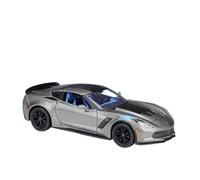 1 24 For Chevrolet Corvette Grand Sport 2017 Green Alloy Die Cast Toy Car Model Gift Boys And Teens Simulation Vehicle Playset