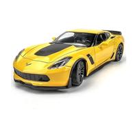 1:24 For Chevrolet Corvette Z06 Car 2017 Alloy Car Model Simulation Car Die Casting Car Model Vehicles Kit