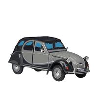 1 24 For Citroen 2CV 6 Charleston Classic Car Alloy Die-casting Car Model Finished Car Decoration Vehicles Kit(Black)