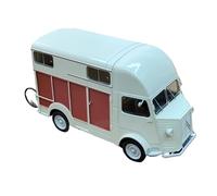 1 24 For Citroën Type H Carrosserie Van 1958 Horse Transporter Classic Vehicle Model Static Collection Vehicles Kit