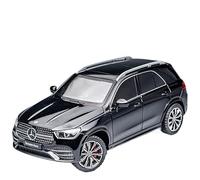 1:24 For Die-casting Metal Mercedes-Benz GLE Luxury SUV Alloy Collection Off-road Toy Car Geluid Licht Collectie Simulation Vehicle Playset(Black)