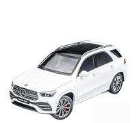 1:24 For Die-casting Metal Mercedes-Benz GLE Luxury SUV Alloy Collection Off-road Toy Car Geluid Licht Collectie Simulation Vehicle Playset(White)
