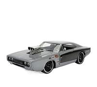 1:24 For Dodge Charger R/T 1970 Muscle Car High Simulation Die-casting Alloy Model Car Collection Vehicles Kit(Silver)
