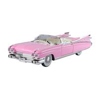 1:24 For Eldorado Biarritz 1959 Series 62 Luxury Car Alloy Die Cast Model(Pink)