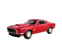 1:24 For Ford Mustang 429 Car 1969 Alloy Static Car Model Simulation Car Finished Car Model Vehicles Kit(B)