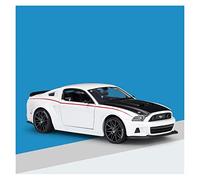 1 24 For Ford Mustang Supercar High Simulation Alloy Car Model As An Adult Mini Replica Toys(White)