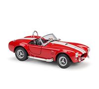 1 24 For Ford Shelby Cobra 427 S-C 1965 Retro Car Alloy Die-casting Miniature Model Car Decoration Vehicles Kit(Red)