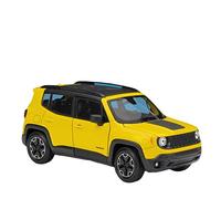 1:24 For Jeep Renegade Trailhawk SUV metal die-cast finished car model with openable door toy car Vehicles Kit(Yellow)