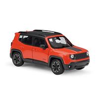 1:24 For Jeep Renegade Trailhawk SUV metal die-cast finished car model with openable door toy car Vehicles Kit(Red)