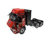 1:24 For Jiefang J6V Tractor Tow Head Heavy Truck J6P Simulation Alloy Car Model Souvenirs Mini Replica Toys(Red)