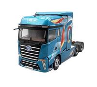 1:24 For Jiefang J7 Traction Head Engineering Transport Truck Simulation Car Model Souvenirs Mini Replica Toys
