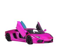 1:24 For Lamborghini Aventador LP700-4 Alloy Sports Car Model Finished Die-casting Car Model Toy Vehicles Kit(Purple)