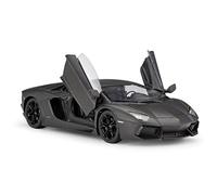 1:24 For Lamborghini Aventador LP700-4 Alloy Sports Car Model Finished Die-casting Car Model Toy Vehicles Kit(Black)