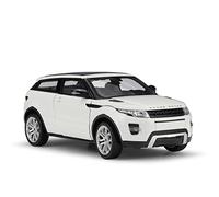 1 24 For Land Rover Range Rover Evoque SUV Alloy Mini Car Die-casting Copy Car Ornament Vehicles Kit(White)