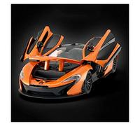 1 24 For McLaren P1 Alloy Die-cast Sports Car Simulation Static Car Model Door Can Be Opened Toy Car Vehicles Kit(A)