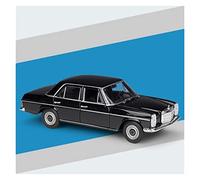1:24 For Mercedes-Benz 220 Collectible Decoration Display Zinc Alloy Simulation Car Model Vehicles Kit(Black)