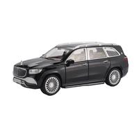 1 24 For Mercedes Benz Maybach GLS600 Car Model Simulation Alloy Decorated Desk Collection Souvenir Toy Man Boy Motor Vehicles Toys(Black)