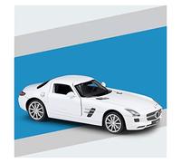 1:24 For Mercedes-Benz SLS AMG Crafts Collection Display Metal Simulation Car Model Vehicles Kit(Wit)