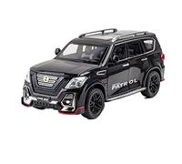 1 24 For Nissan Patrol Metal Die-casting Simulation Off-road Vehicle Model Car 6 Doors Open Vehicles Kit(A)