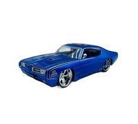 1:24 For PONTIAC GTO JUDGE 1969 Simulation Alloy Car Model Multifunctional Decorative Souvenirs Mini Replica Toys(Blue)