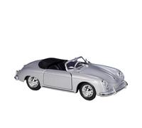 1:24 For Porsche 356A Speedster Diecast Classic Alloy Sports Car Model High Simulation Kids Toys Vehicles Kit(Silver)