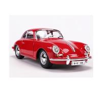 1 24 For Porsche 356B Coupe 1961 Alloy Car Model Vintage Simulation Collection Decorated Red Desk Toy Car Gift For Men And Women Motor Vehicles Toys