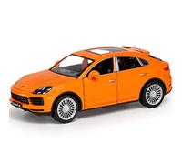 1 24 For Porsche Cayenne S Turbo SUV Alloy Die-casting Model Car Sound And Light Pull Back Toy Car Vehicles Kit(B)