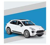1 24 For Porsche Macan Turbo alloy die-casting door can be opened simulation model toy car Vehicles Kit(Red)