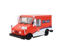 1 24 For Post Delivery Vehicle Alloy Transporter Model Hobby Collection Scene Ornaments Toy Car Vehicles Kit