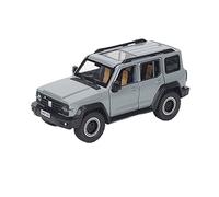 1 24 For Tank 300 Jeep Off-road Version Alloy Die-casting Car Model Sound And Light Toy Car Vehicles Kit(C)