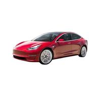 1:24 For Tesla Model 3 Diecasts Metal Vehicle Car Model Simulation Sound Light Kids Toy Collection Vehicles Kit(Red)