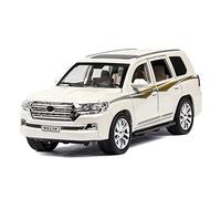 1/24 For Toyota Adults Collection Display Diecast Car Model Alloy Simulation Off-Road Vehicle Vehicles Kit(Wit)