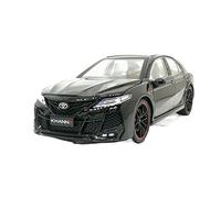 1 24 For Toyota Camry Alloy Toy Car Model Diecast Simulation Pull Back Car With Sound And Light For Gift Mini Replica Toys(Black)