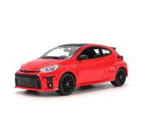1:24 For Toyota GR Yaris 2021 Highly-detailed die-cast precision model car Model Battery not included(Red 1)