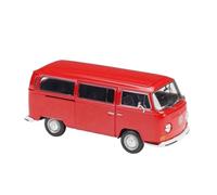 1:24 For Volkswagen 1963 T1 BUS Van Simulation Alloy Car Model Crafts Decoration Collection Toy Vehicles Kit(Red)