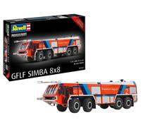 1/24 GLFL Simba 8x8 Fire Truck Limited Edition Plastic Model Kit Revell 07747