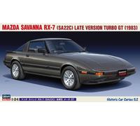 1:24 HASEGAWA Mazda Savanna Rx-7 (Sa22C) Turbo Gt 1983 Kit HA21152 Model
