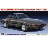 1:24 HASEGAWA Mazda Savanna Rx-7 (Sa22C) Turbo Gt 1983 Kit HA21152 Model