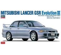 Mitsubishi Lancer GSR EVO III 1:24 Plastic Model Kit HASEGAWA