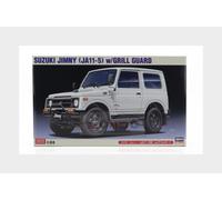 Hasegawa 20650 1/24 Scale Model Kei Car Kit Suzuki Jimny JA11-5 w/Grill Guard