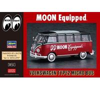 1:24 HASEGAWA Volkswagen Type 2 Micro Bus Moon Equipped Kit HA20524 Model