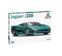 1:24 Italeri Jaguar Xj 220 Parti Cromate- Pneumatici In Gomma Kit IT3631 Model